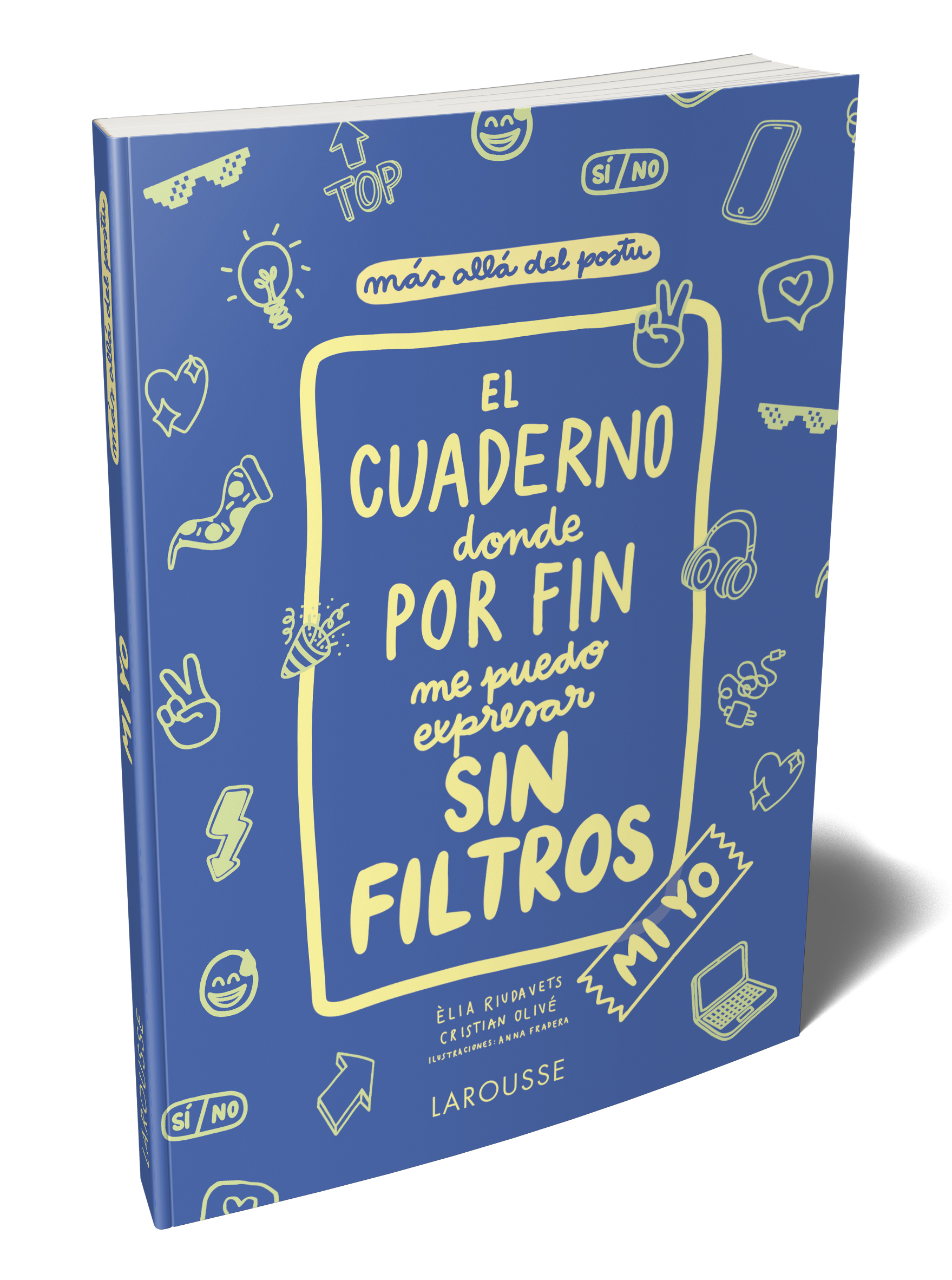 <strong>Entrevista a Cristian Olivé y Èlia Riudavets hablando del cuaderno para expresarse sin filtros</strong>