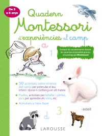 Quadern Montessori d'experiències al camp