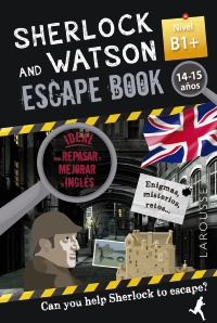 Sherlock & Watson. Escape book para repasar inglés. 14-15 años