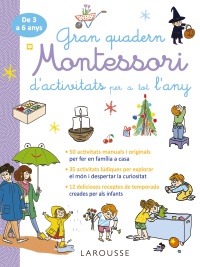 Gran quadern Montessori d'activitats per a tot l'any