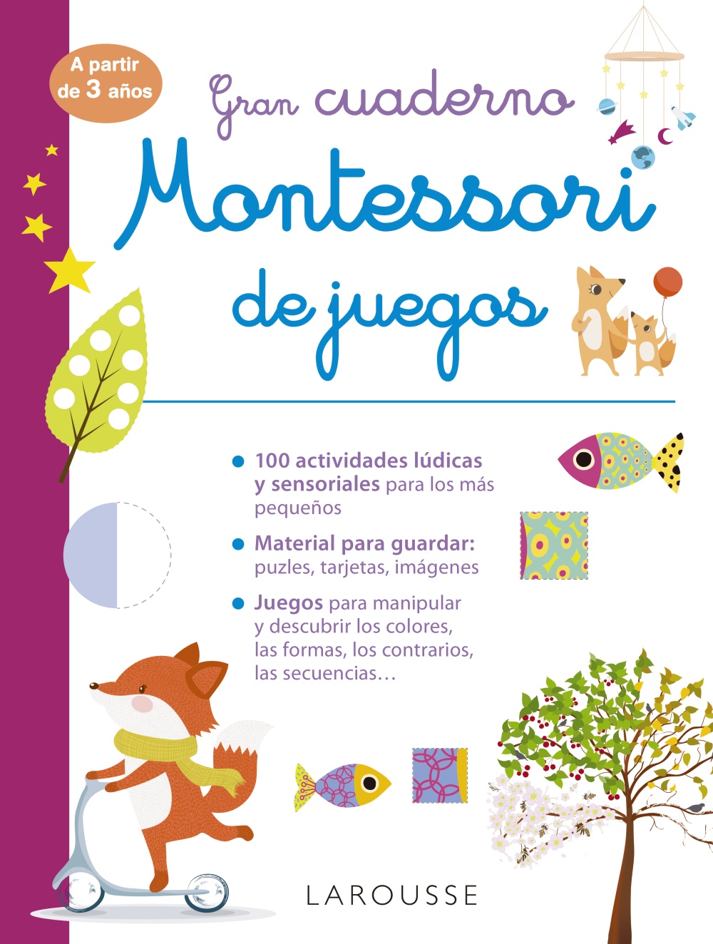 operación Enojado al límite Gran cuaderno Montessori de juegos - Larousse Editorial
