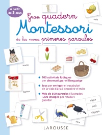 Gran quadern Montessori de les meves primeres paraules